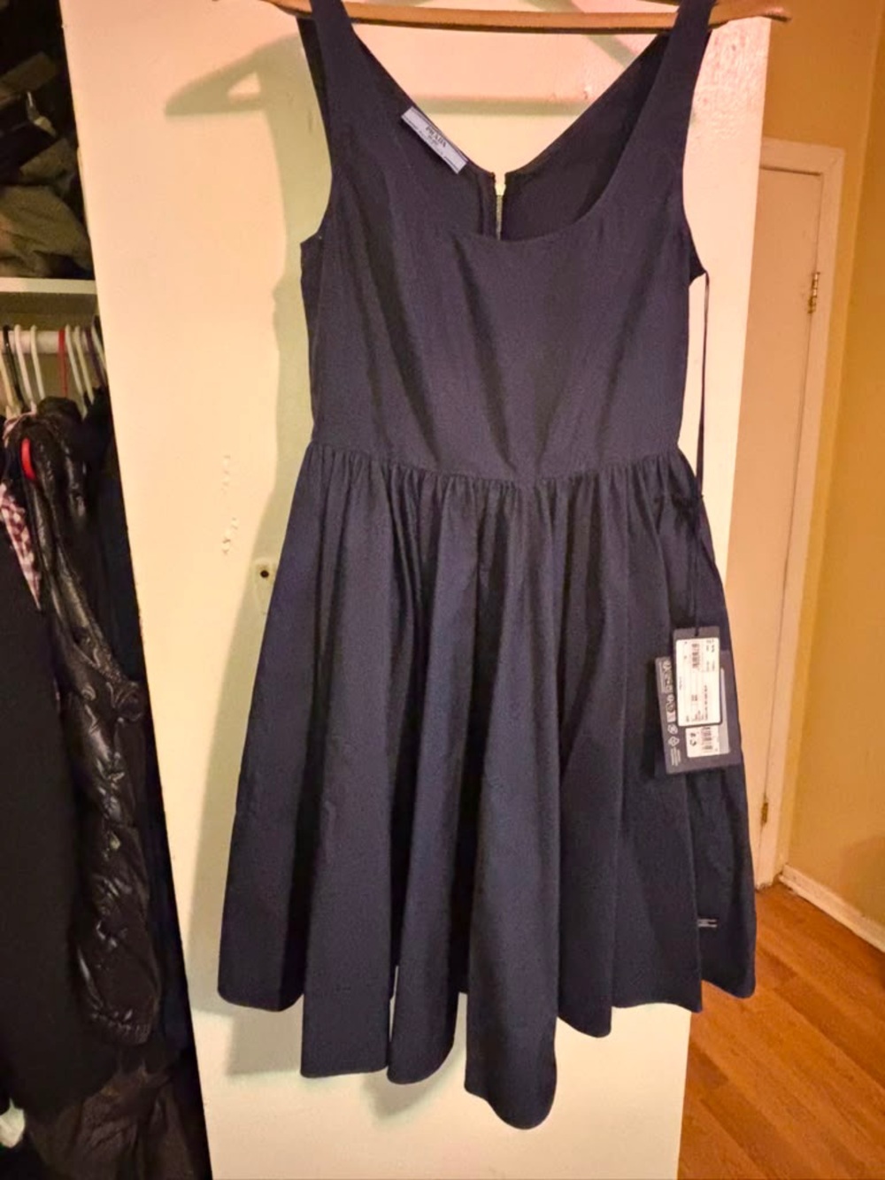 PRADA RE-NYLON MINI DRESS